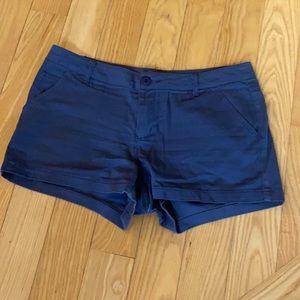 Navy shorts
